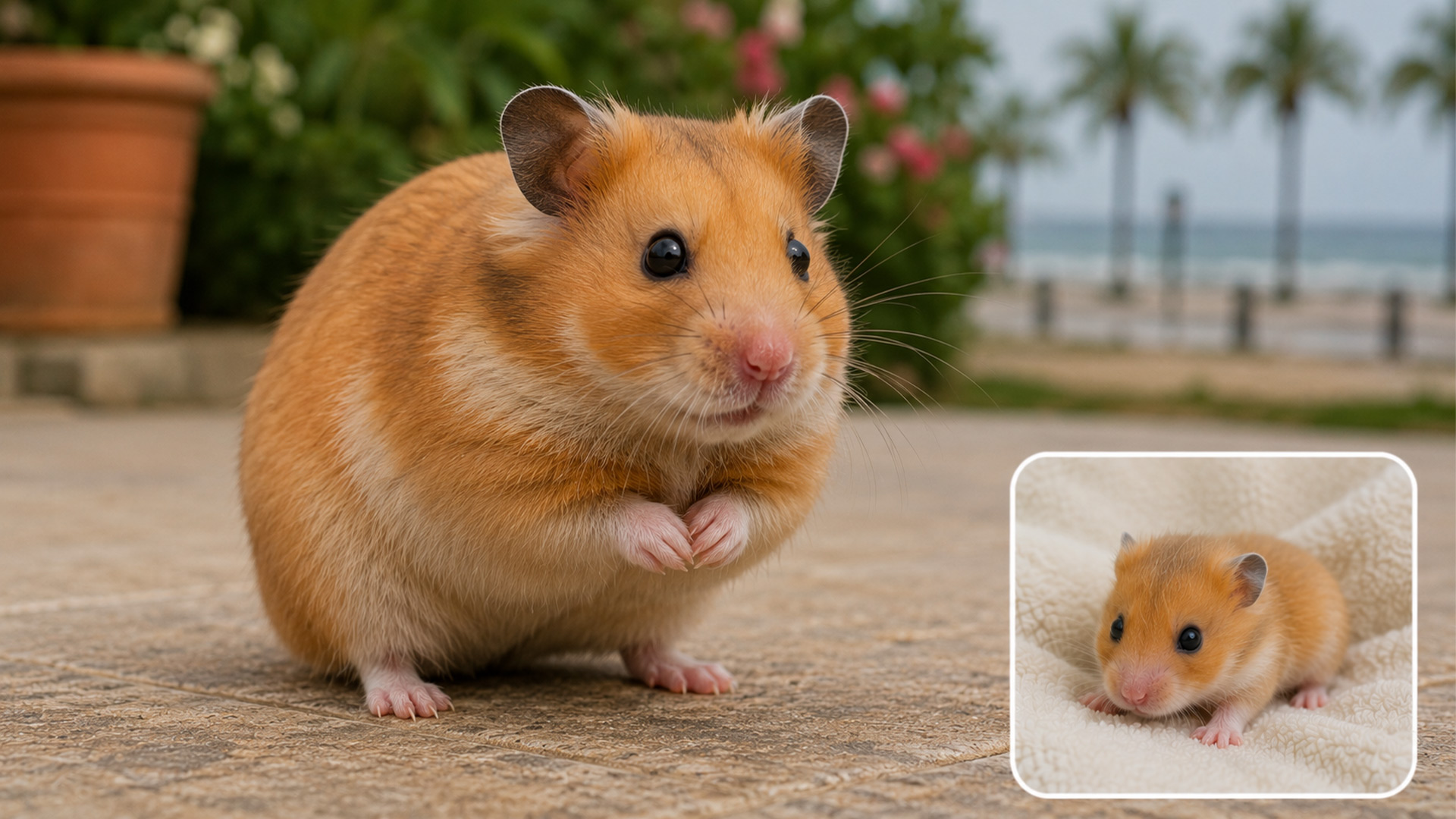 Hamster doré